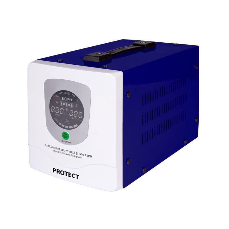 Sursă UPS KOPH Protect 800VA / 500W, 12V – sinus pur [1]