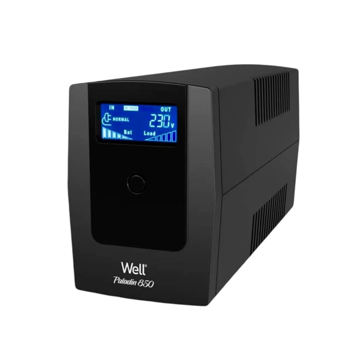 UPS WELL Paladin 850VA / 510W Line Interactive – LCD, AVR, 2 Prize [5]