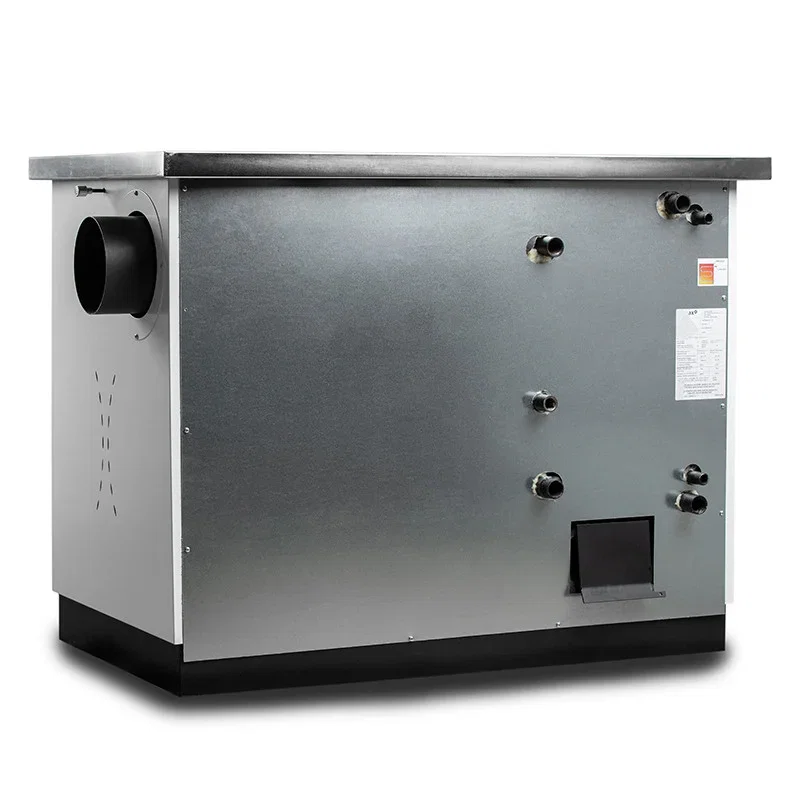 Termosoba pe lemne Termax Maria 25 kW cu plita si cuptor alba [2]