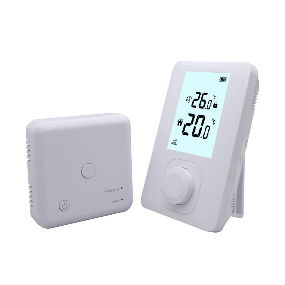 Termostat ambiental wireless KOPH 303RF, neprogramabil, pentru centrale termice – control temperatura 5-45°C [2]