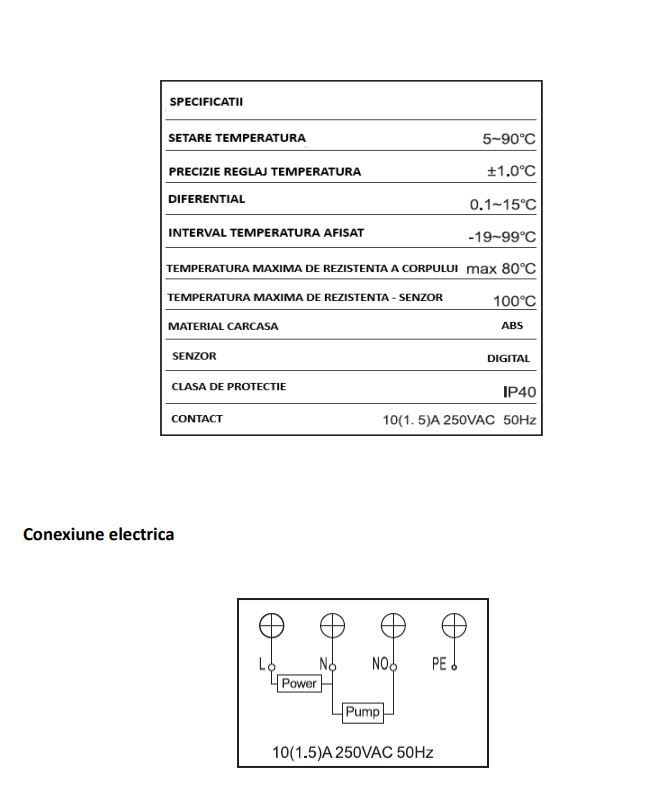 Termostat de Imersie Digital Evosanitary Plus cu Sondă 90 cm – Boiler / Puffer [3]