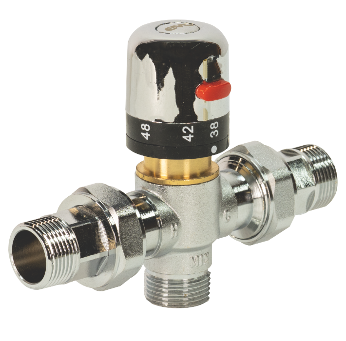 Vana termostatică de amestec 3/4” Evosanitary – control precis al temperaturii [3]