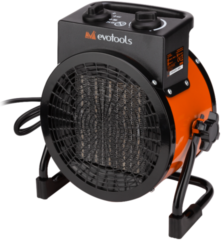 Aeroterma ceramică Evotools 2000W – încălzire rapidă și sigură [3]