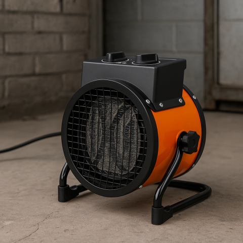 Ventilatie si climatizare - Aeroterma ceramică Evotools 2000W – încălzire rapidă și sigură
