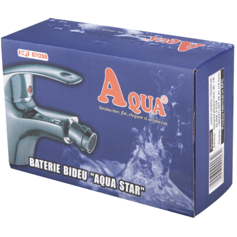 Baterie bideu Aqua Star cromată | 5 ANI [4]