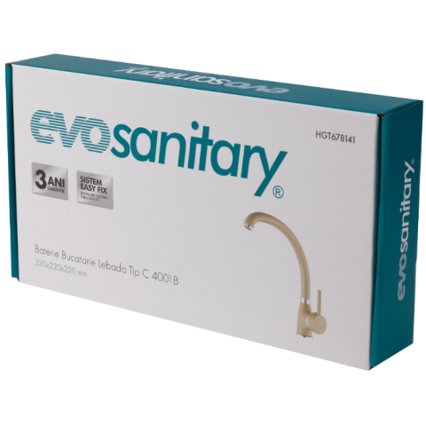 Baterie bucătărie EVOSANITARY 40 mm | 3 ANI [4]