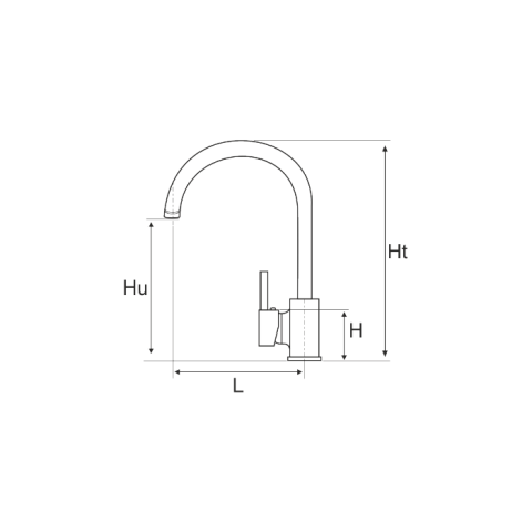 Baterie bucătărie EVOSANITARY 40 mm | 3 ANI [3]
