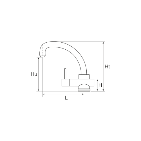 Baterie bucătărie EVOSANITARY 40 mm | 3 ANI [1]
