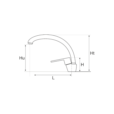 Baterie bucătărie tip lebădă 35 mm | 5 ANI [1]