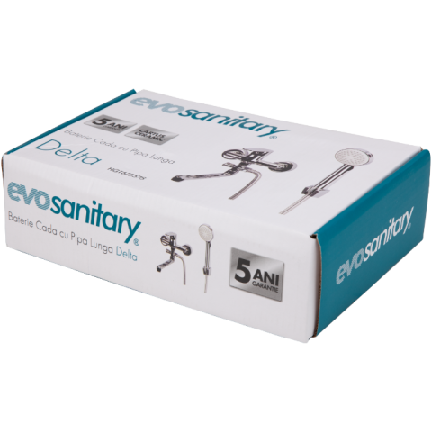 Baterie cadă duș 35 mm cu pipă | 5 ANI [2]