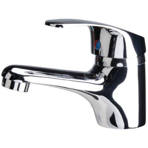 Baterii sanitare , accesorii - Baterie lavoar 40 mm cu racorduri 350 mm | 3 ANI