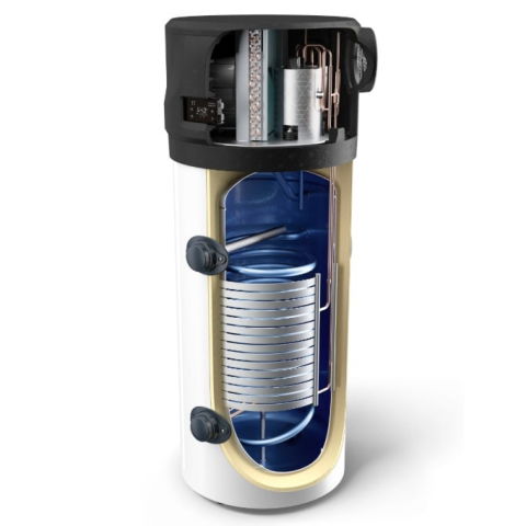 Sisteme preparare apă caldă menajeră - Boiler cu pompă de căldură Tesy AquaThermica Pro, 200L, A+