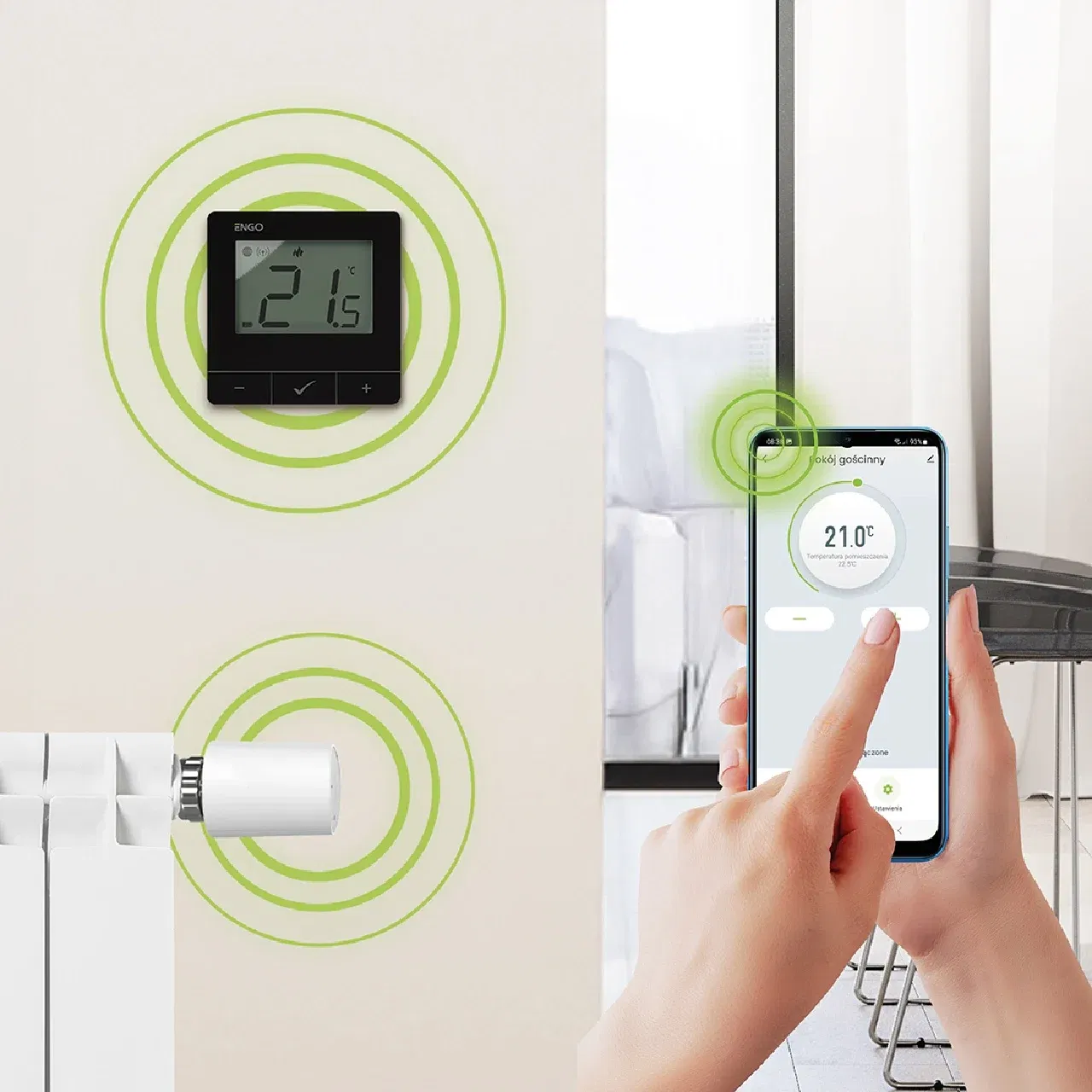 Cap Termostatat Smart ENGO M30 ZigBee | Tuya [3]