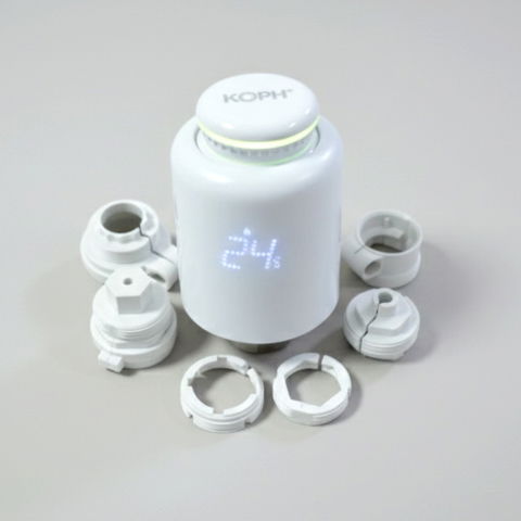 Cap termostatic KOPH pentru radiatoare, M30 x 1.5, adaptabil, Smart Wi-Fi [1]