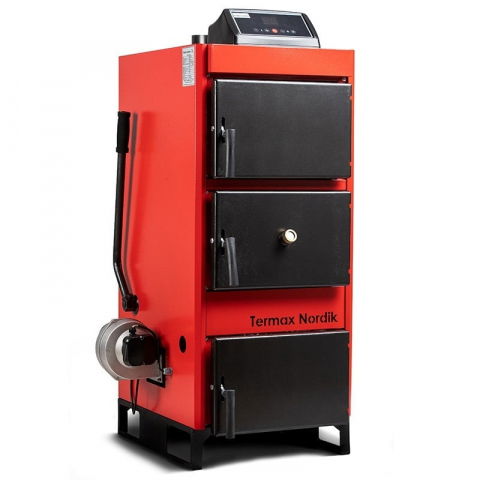 Cazan pe Lemn și Cărbune Termax Nordik 46 kW cu Ventilator și Automatizare | Eficiență și Autonomie [2]