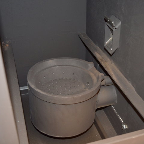 Centrala mixtă lemn peleți TERMAX TERRA 28 kW, încălzire 185 mp, buncăr 95 kg, randament 91%, alternativă la gaz [7]