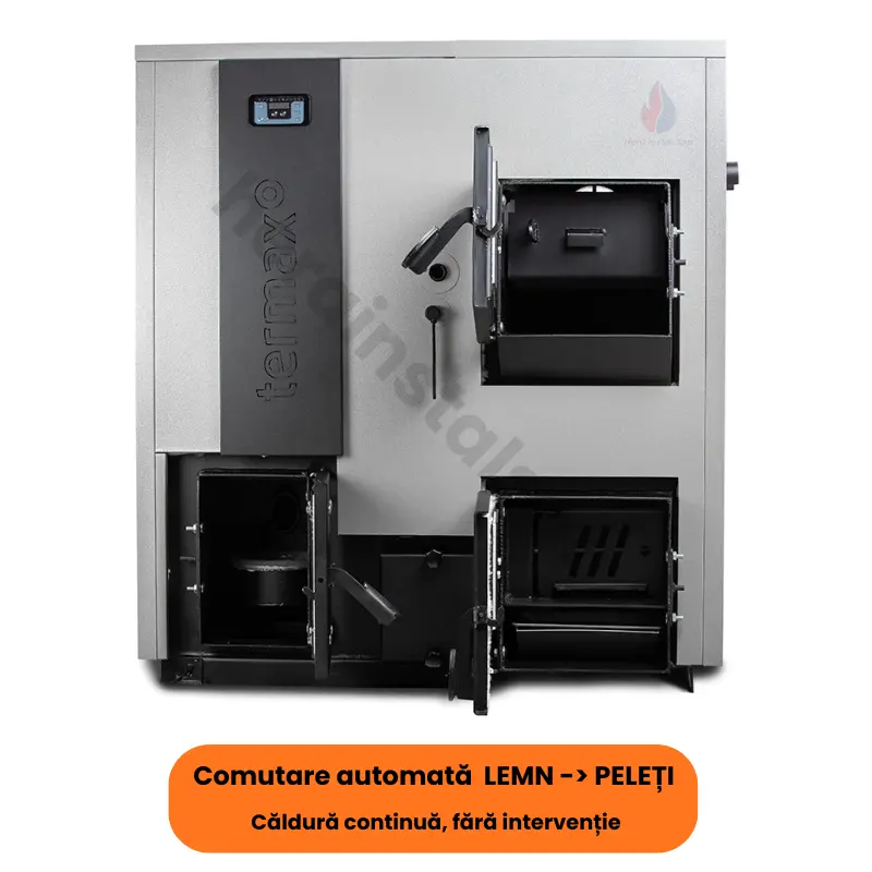 Centrală mixtă lemne și peleți Termax Combo 35 kW – pentru 230 m² [2]