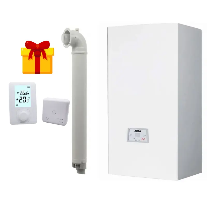 Centrale termice GN/GPL - Centrala termică Arca Pixel 24 kW – Gaz Metan/GPL, Digitală , Conventionala