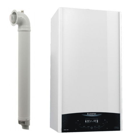 Centrala termică în condensare Ariston Genus One+ 24 kW – Gaz/GPL, XtraTech, Touchscreen, Clasa A, Kit evacuare inclus [3]