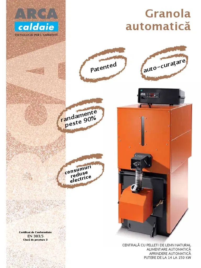 Arca Granola 30R – Centrală pe peleți 30 kW | Automată & Eficientă [2]