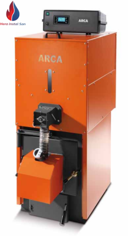 Centrale termice pe pelet - Arca Granola 40R – Centrală pe Peleți 40 kW | Consum Redus & Automatizare