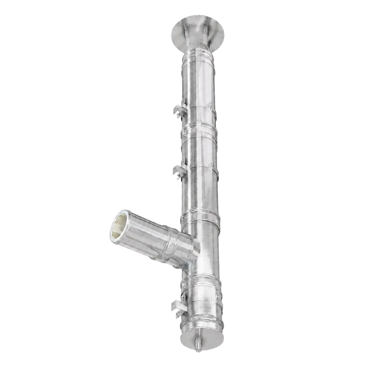 Coș de fum inox dublu perete Ø130 mm 3 m KaminHorn [5]