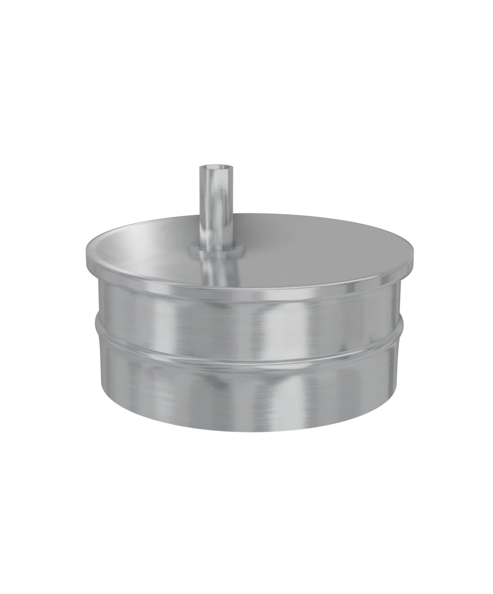 Coș de fum inox dublu perete Ø180 mm 4 m [2]