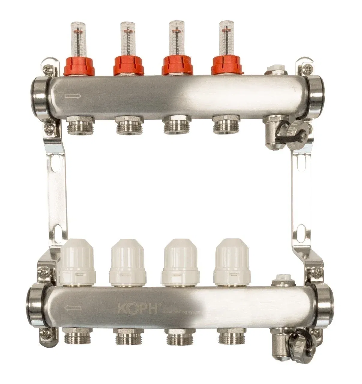 Distribuitor încălzire pardoseală KOPH 11 circuite inox 1”