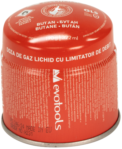 Scule - Doza Gaz Lichid cu Valvă – Butan 190g