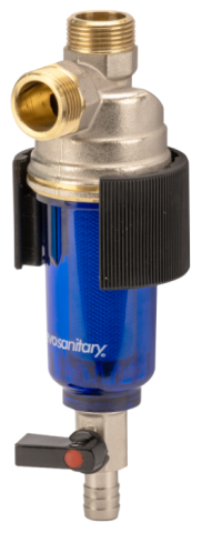 Filtru Antimagnetita cu Vas Transparent, Sita Inox si Purjare [1]