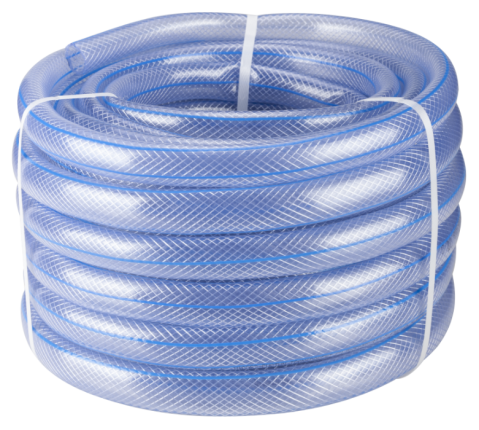 Sisteme de irigații si accesorii - Furtun transparent cu inserție EvoTools 1/2” 20 m