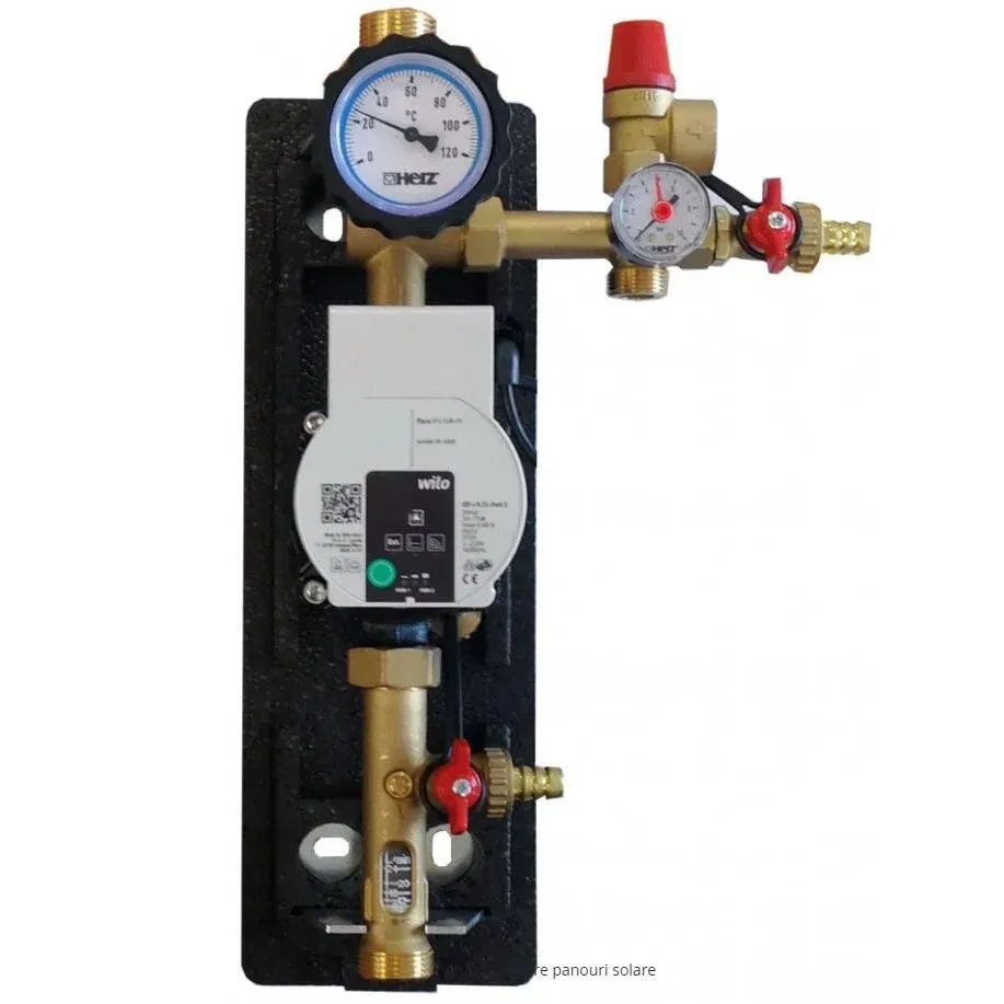 Grup pompare Pumpfix Solar Herz DN20 cu pompă – instalații solare [1]