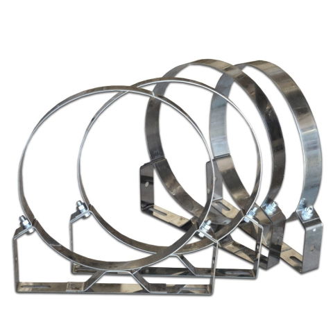 Kit exterior cos fum dublu perete izolat cu vata minerala bazaltica 40 mm, L, Ø200mm [2]