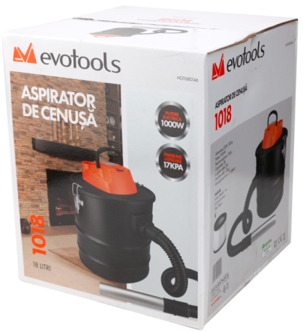Pachet Aspirator Cenusa 1018 EvoTools + Accesorii Complete [10]