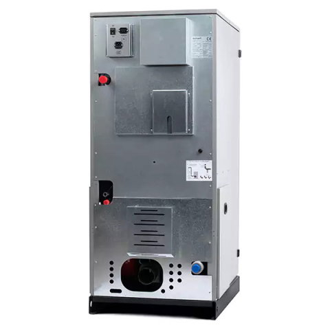 Pachet centrala cu peleti Termax Compact 30 kW, 200 mp, buncar peleti 90 kg, volum apa 70 litri, diametru cos fum ⌀80 mm, vas expansiune si pompa recirculare incluse [3]