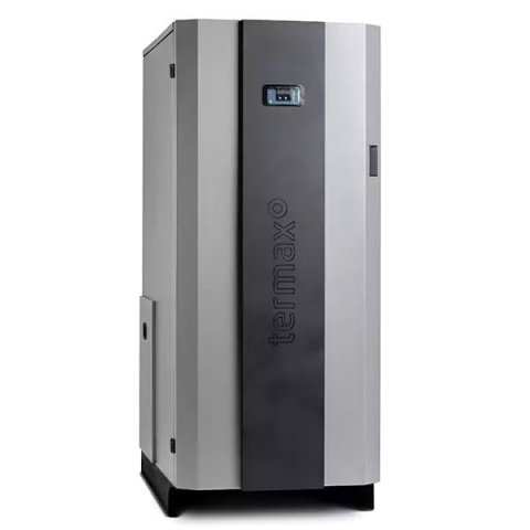 Pachet centrala cu peleti Termax Compact 30 kW, 200 mp, buncar peleti 90 kg, volum apa 70 litri, diametru cos fum ⌀80 mm, vas expansiune si pompa recirculare incluse [2]