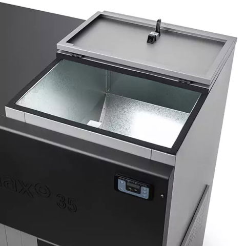 Pachet centrala cu peleti Termax ECO GRI 35 kW, 220 mp, buncar peleti 130 kg, diametru cos fum ⌀80 mm, volum apa 95 litri [4]