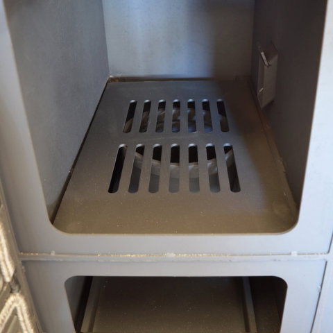 Pachet centrala mixta lemn/pelet Termax Tera 28 kW, 185 mp, buncar peleti 95 kg, volum manta apa 75 litri, diametru cos Ø120 mm [7]