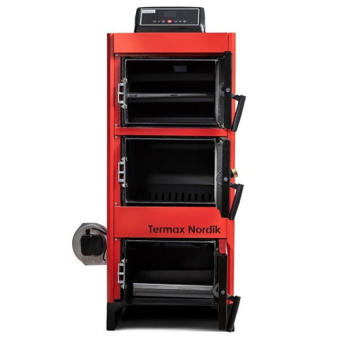 Pachet centrală pe lemn/cărbune Termax Nordik 46 kW + calorifere și accesorii | Sistem complet încălzire [3]