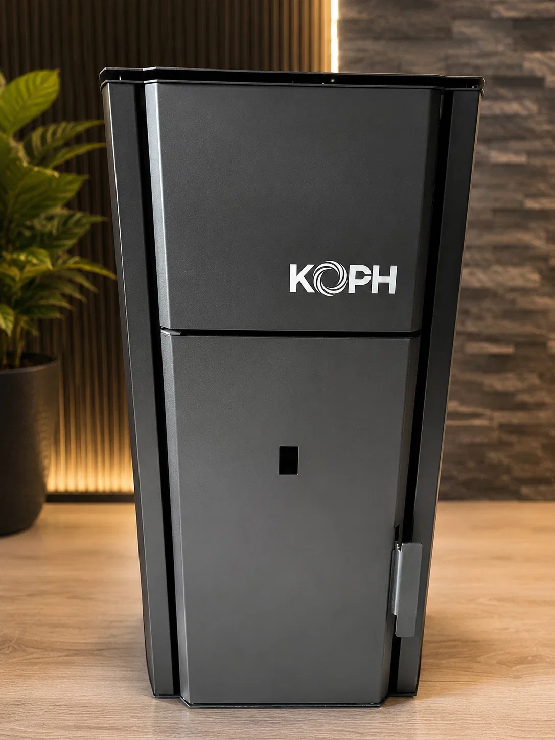 Pachet centrală pe peleți KOPH PM 25 kW cu radiatoare și boiler 100L [2]