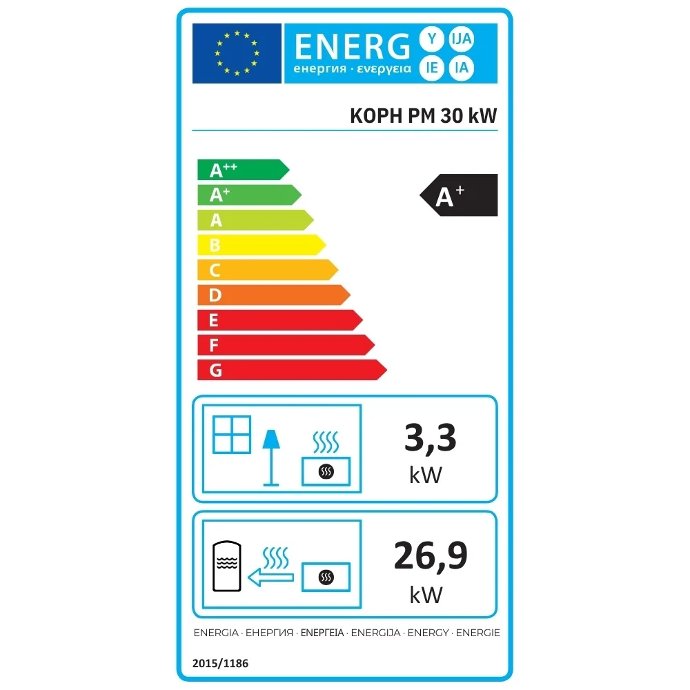 Pachet Centrală pe Peleți KOPH PM 30 kW | Termostat + Coș Fum | 200 mp [8]