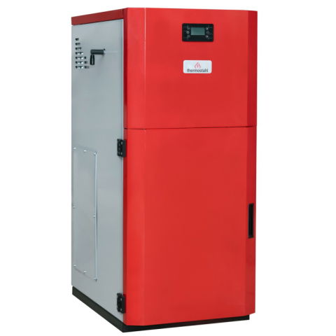 Pachet centrală pe peleți Thermostahl Compact 35 kW – încălzire eficientă, automatizată și cu autonomie ridicată [1]