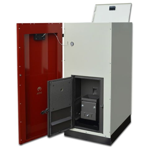 Pachet centrală termică pe peleți KOPH GT 30 kW – Pompa circulație + Vas expansiune | HERAINSTALSAN [1]