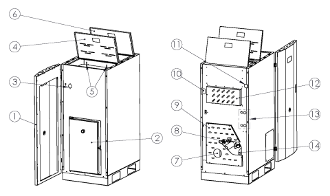 Pachet centrala pe peleți KOPH GT 30 kW – complet echipată și automată [9]