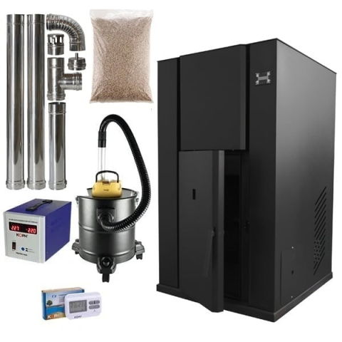 Centrale termice pe pelet - Centrala pe Peleti KOPH PM 40 kW – Pachet Complet 250 mp