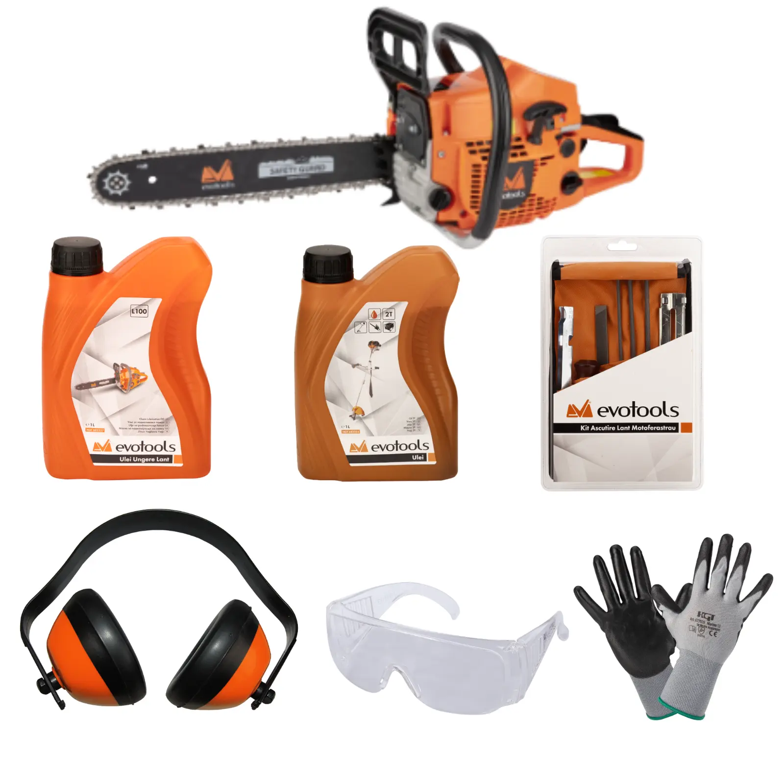 Scule - Pachet Motoferăstrău CS 545 + Accesorii Complete – Gata de Lucru