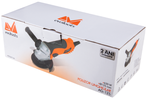 Pachet Polizor Unghiular AG 125 630W + Accesorii Complete [11]