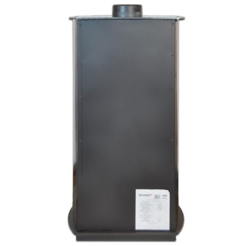 Pachet soba pe lemn Termax Armonia, 8.45 kW, randament 80.36%, 55 m², Maro, set accesorii, aspirator cenusa si suport lemne foc metalic Termax M [6]