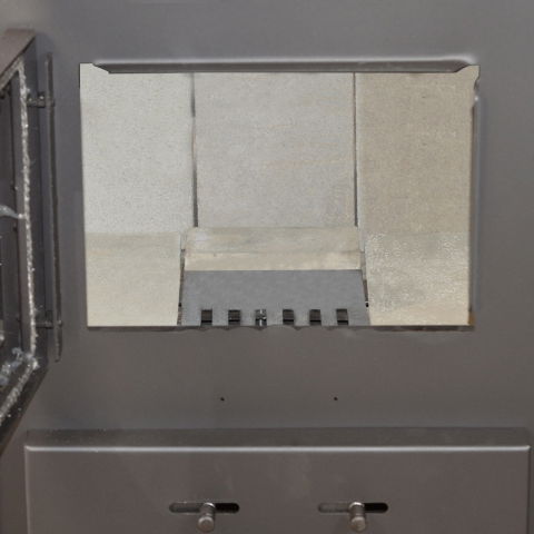 Pachet soba pe lemn Termax Doina, 12.2 kW, randament 84.17%, 80 m², cuptor de gatit integrat, Rosu, set accesorii, aspirator cenusa si suport lemne foc metalic Termax XL [7]