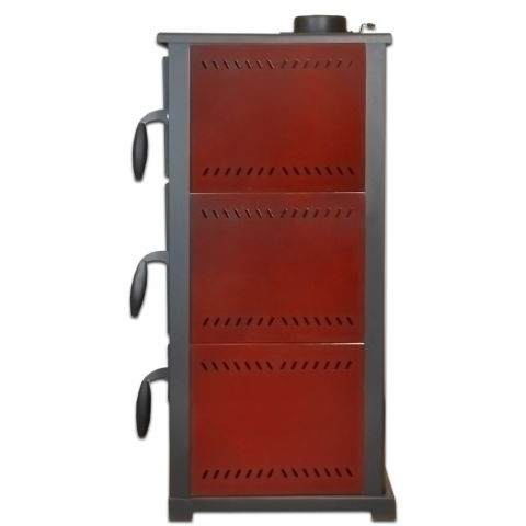 Pachet sobă pe lemne Termax Bucovina 12.2 kW + suport lemne [4]